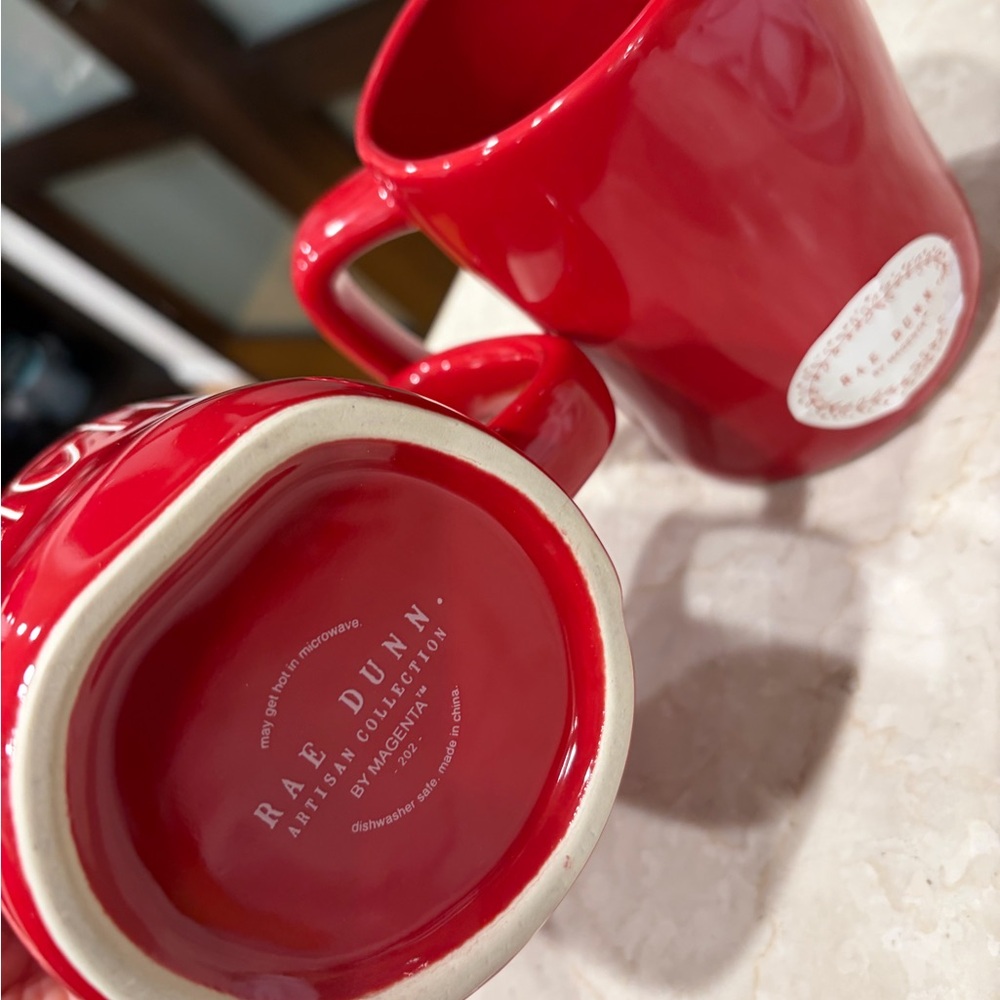 *NEW* Rae Dunn Holiday Mug Set (Merry & Bright) - Picture 3 of 5